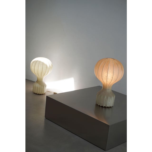 Beige Large Gatto Table Lamp by Achille Castiglioni for Flos, 1960s For Sale - Image 8 of 18