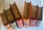 Brick Red Vintage Italian Leather Bookends-Set of 2 For Sale - Image 8 of 13