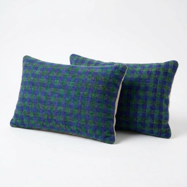 This beautiful 16'' x 24'' pillow cover set was made from authentic Turkish rug pieces. Bright colors of wool adorn the...
