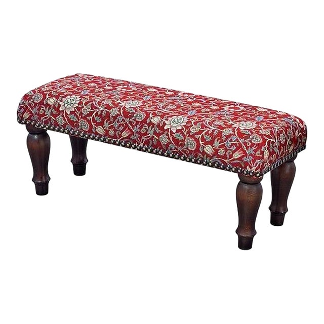 Evenlode Red Narrow Stool For Sale