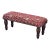 Evenlode Red Narrow Stool For Sale