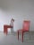 Coral Pink Miss Global Chairs by Philippe Starck, 1990s, Set of 4 For Sale - Image 9 of 11