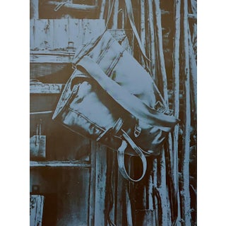 Paul Sarkisian, 1971 Tamarind Workshop Satchel Lithograph Paul Sarkisian Photo Realist Americana, 1971 For Sale