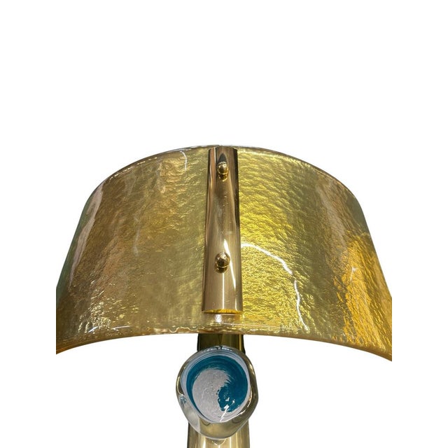 Murano Glass Sconces attributed to Archimede Seguso, 1980, Set of 2 For Sale - Image 6 of 13