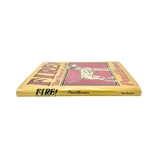 Yellow Fire! The Mascot by Paul Brown 1939 Book Dalmatian Dog For Sale - Image 8 of 11