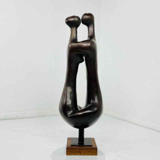 "Close Encounter" Bronze Sculpture by Lorand Fekete For Sale - Image 10 of 12