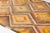1960s Mid 20th Century Terracotta and Ochre Diamond Design Kilim For Sale - Image 5 of 10