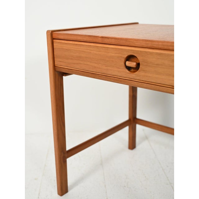 Wood Scandinavian Sewing Table from Egström & Myrstrand, 1960s For Sale - Image 7 of 10