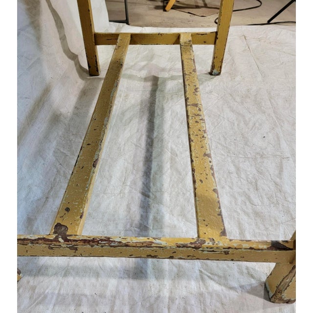 Gorgeous Antique Wooden Farm Table With Original Paint From England, Circa 1890 For Sale - Image 12 of 13