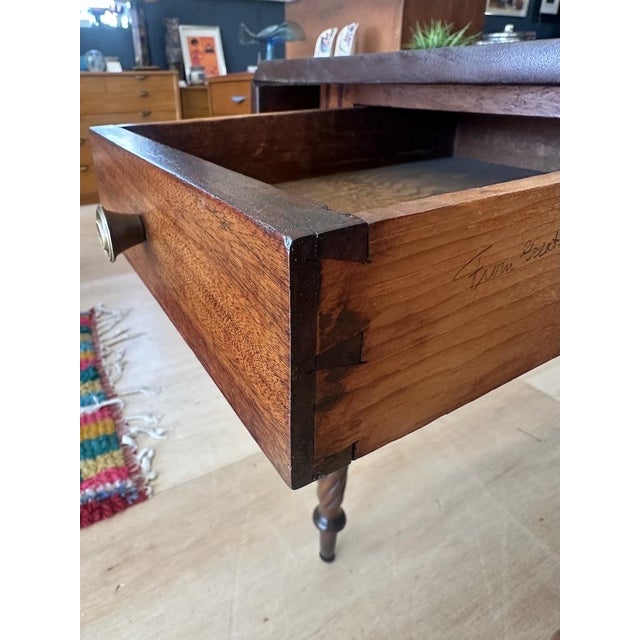 19th Century Mahogany Drop Leaf Table For Sale In Boston - Image 6 of 18