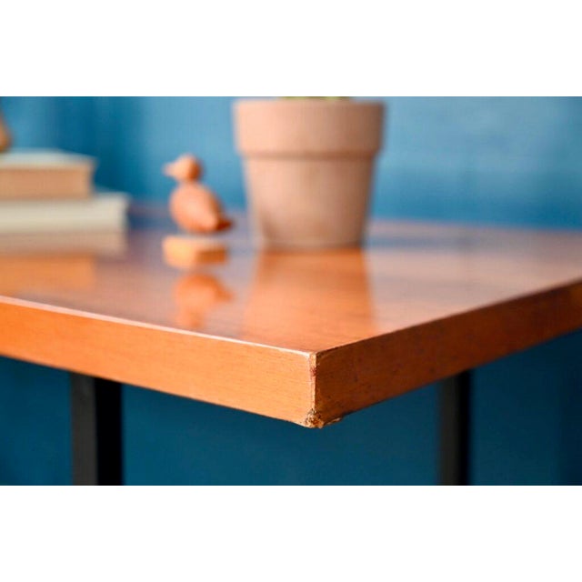 Black Vintage Coffee Table in Wood, 1960s For Sale - Image 8 of 18