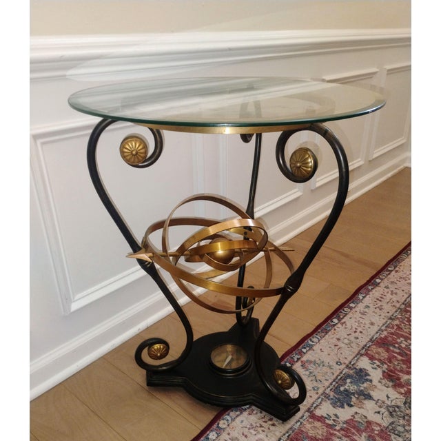 Maitland - Smith Extraordinary Maitland-Smith Side Table, Where Antique Meets Contemporary Sophistication. For Sale - Image 4 of 12