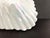 Opalescent Fluted Glass Shell Flush Light For Sale - Image 6 of 18