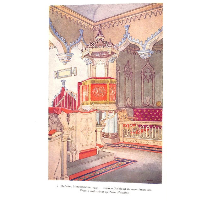 "Stuart and Georgian Churches the Architecture of the Church of England Outside London 1603 to 1837" 1947 Whiffen, Marcus For Sale - Image 4 of 7