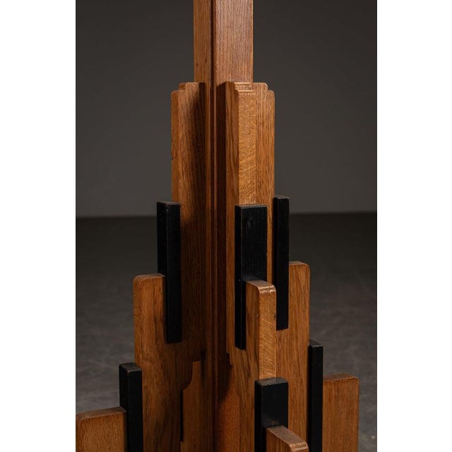 Amsterdam School Standing Lamp by Genneper Molen, 1920s For Sale - Image 4 of 15