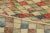 Textile Vintage Zeki Müren Runner in Beige With Colorful Geometric Pattern | Rug & Kilim For Sale - Image 7 of 7