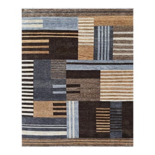 Handmade Modern Design Rug. 08'01" X 09'08" For Sale