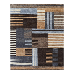 Handmade Modern Design Rug. 08'01" X 09'08"