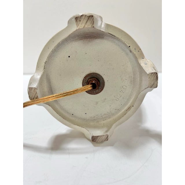 1980s Coastal Glass Table Lamp Filled With Natural Seashells For Sale - Image 9 of 10