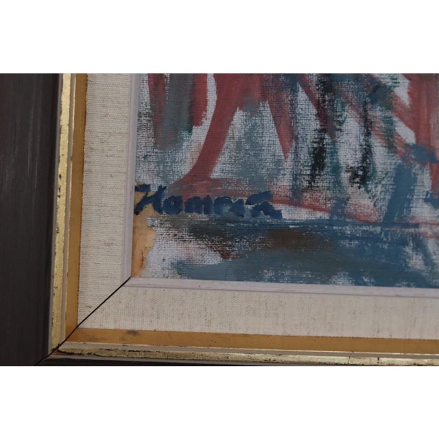 Bengt Hamrén, Sitting Model, 1960s, Oil on Canvas, Framed For Sale - Image 18 of 18