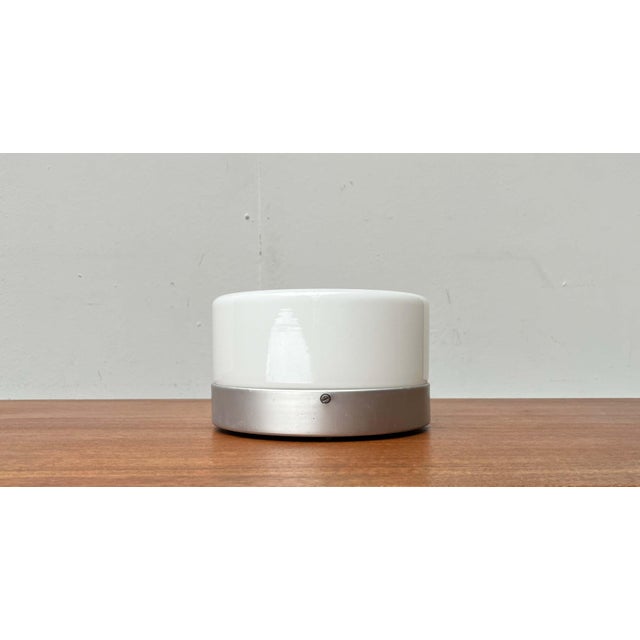 Mid-Century Modern Minimalist Flush Mount SLO Sähköliikkeiden Oy Finland, 1960s For Sale - Image 4 of 17