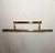 1980s Art Deco Bath Bar Light in Brass from Schroder, 1980s For Sale - Image 5 of 10