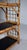 Chestnut Coastal Regency British Colonial Tortoise Bamboo Etagere Bookcase Shelf Arched For Sale - Image 8 of 8