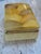 Vintage Italian Honey Marble and Brass Decorative Box For Sale - Image 9 of 10