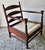 Mid 20th Century Stickley English Colonial Cherry Valley Collection Lounge Chair and Ottoman Set For Sale - Image 10 of 12