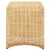 Wood Zendy Wicker Rattan Waterfall Accent Table in Light Natural For Sale - Image 7 of 8