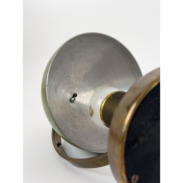 Brown Table Lamp by Eriks Tidstrand for Nordiska Kompaniet, 1940 For Sale - Image 8 of 12