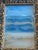 Original acrylic on paper abstract seascape Sunny Isles Beach in large relief golden frame.