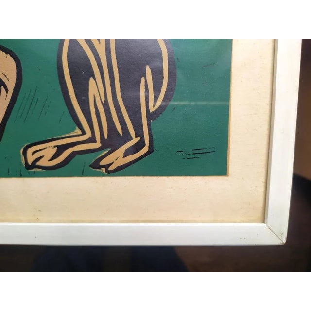 Between 1958 and 1961 Picasso made many linocuts, a process that he found hugely stimulating. First issued in signed...