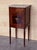 Art Nouveau Mahogany Nightstands with Marble Top, 1900s, Set of 2 For Sale - Image 4 of 11