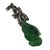 Carved Jade & Diamond 18kw Pendant For Sale - Image 4 of 4