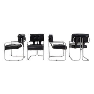 Tucroma Armchairs by Guido Faleschini for Mariani, Set of 4 For Sale