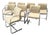 Mid Century Modern Miles Van Der Rohe Brno Style Cantilever Dining Chairs - Set of 8 For Sale