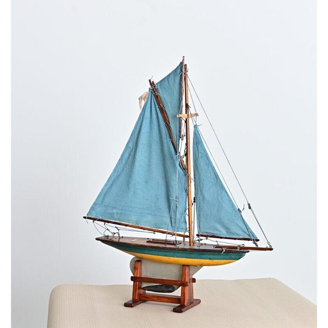 1920s Scottish Pond Yacht Circa 1920 For Sale - Image 5 of 9