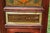 1980s Chinoiserie Cabinet With Carved and Painted Panels For Sale - Image 13 of 17