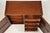 1970s Solid Mahogany and Brass Chest Credenza For Sale - Image 9 of 10