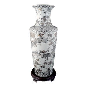 Large Chinese Porcelain Fabled Creatures Tongping