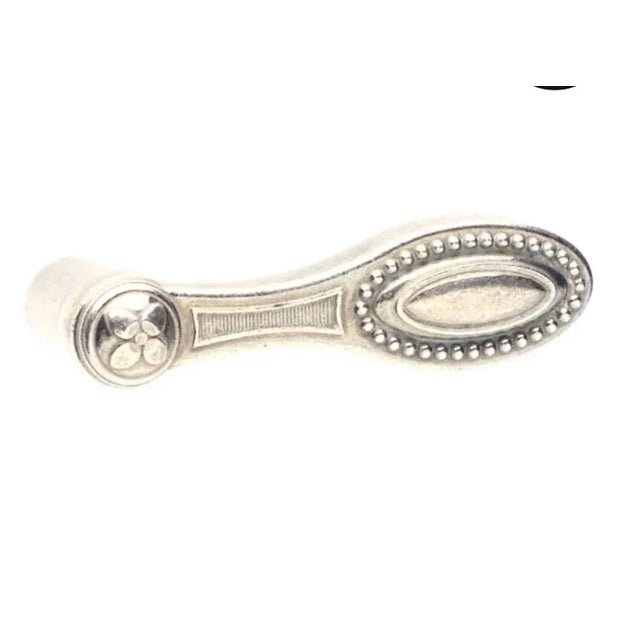 American Rocky Mountain White Bronze Maddox Entry Set Lever Door Knobs & Lock, 2023, Usa. For Sale - Image 3 of 3