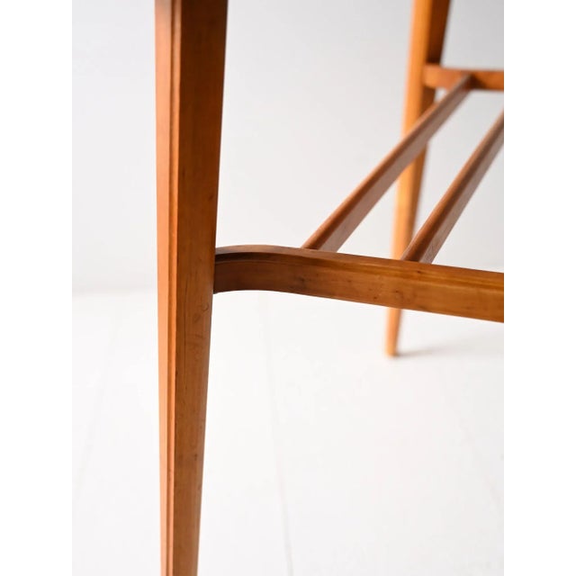 Vintage Scandinavian Birch Coffee Table with Inlay, 1940s For Sale - Image 6 of 10