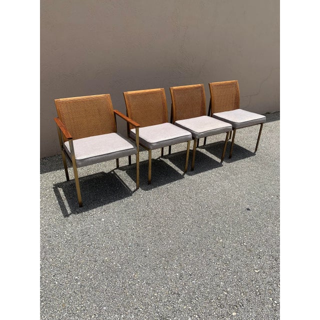 1960s Set of 4 Paul McCobb Style Dining Chairs by Lane For Sale - Image 10 of 12