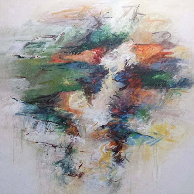 Mary Lou Siefker : Celebration With a Shot of Orange. For Sale - Image 9 of 9