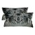 Venezia Verde Velour Velvet Lumbar Pillow For Sale