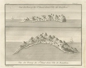 Portier Views of St. Denis and St. Paul, 1790, Engraving on Paper