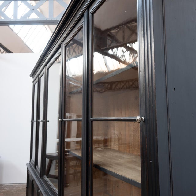 20th Century Wooden Bookcase, 1900 For Sale - Image 10 of 12