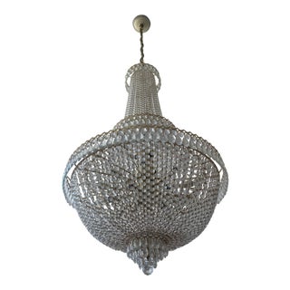 Late 18th Century Schonbek Camelot 2638 41-Light Crystal Chandelier For Sale