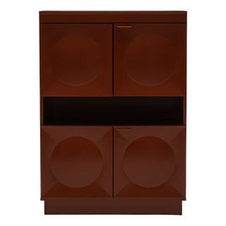 Brutalist Cabinet in the style of De Coene, 1970s For Sale